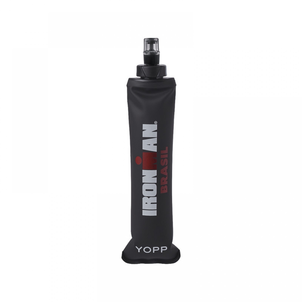 Garrafa Dobrável Yopp Ironman Brasil Soft Flask 350ml