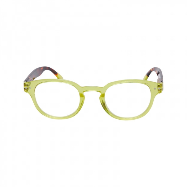 Óculos de Leitura Yopp Redondo Amarelo