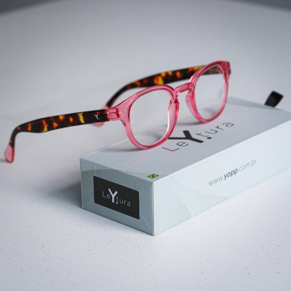 Óculos de Leitura Yopp Rosa