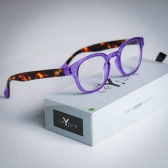 Óculos de Leitura Yopp Redondo Roxo