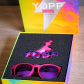Óculos de Sol Yopp Polarizado Uv400 Shock Rosa