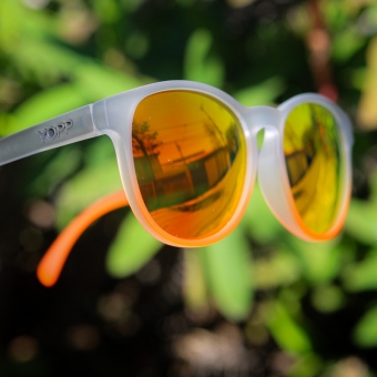 Óculos de Sol Yopp Polarizado Uv400 Gray Tu-ton Laranja