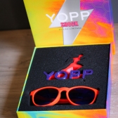 Óculos de Sol Yopp Polarizado Uv400 Shock Laranja