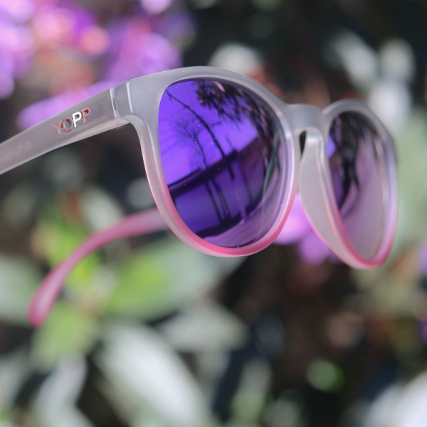 Óculos de Sol Yopp Polarizado Uv400 Gray Tu-ton Roxo
