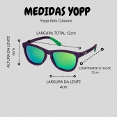 Óculos de Sol Yopp Polarizado Uv400 Pião Kids