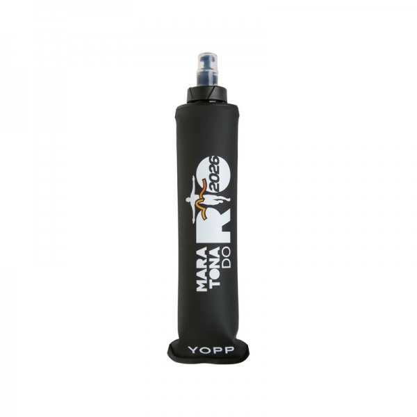 Garrafa Dobrável Yopp Maratona do Rio Soft Flask 350ml