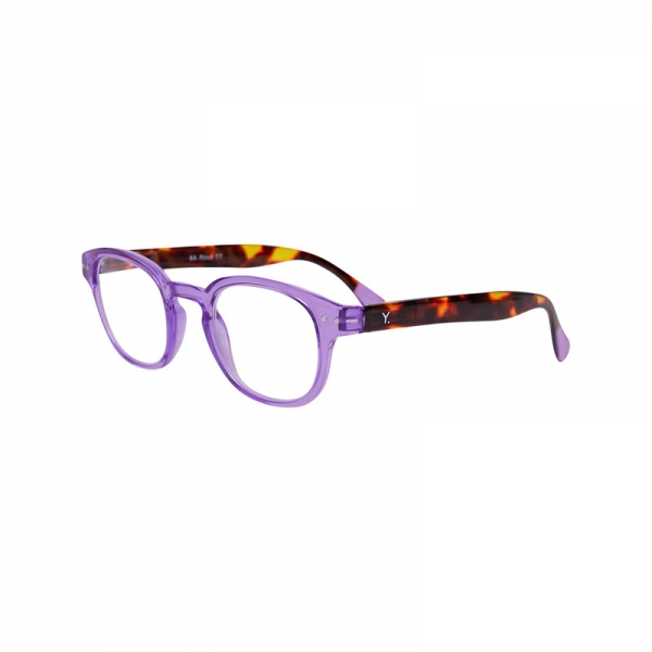 Óculos de Leitura Yopp Redondo Roxo