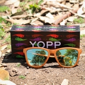 Óculos de Sol Yopp Polarizado Uv400 Camaleão Dourado