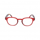Óculos de Leitura Yopp Redondo Vermelho