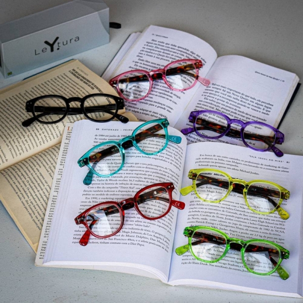 Óculos de Leitura Yopp Azul