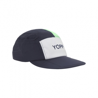 Boné Esportivo Yopp 5 Painel - Branco e Verde
