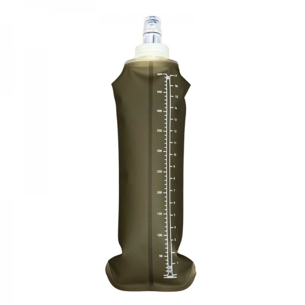 Garrafa Dobrável Yopp Soft Flask Cinza 500ml