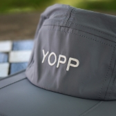 Boné Esportivo Yopp 5 Panel Cinza