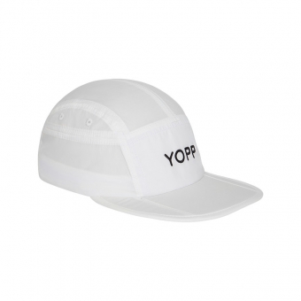 Boné Esportivo Yopp 5 Panel Branco