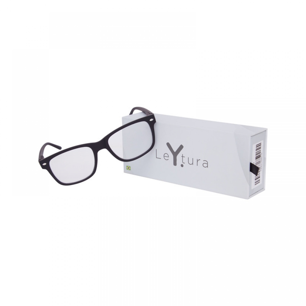 Óculos de Leitura Yopp Retangular Preto