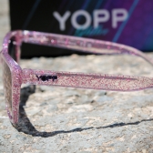 Óculos de Sol Yopp Polarizado Uv400 Glitter Roxo