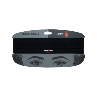 Faixa de Cabelo Preta Ironman Brasil