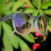 Óculos de Sol Yopp Polarizado Uv400 Gray Tu-ton Rosa