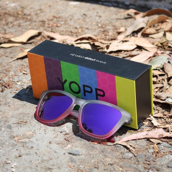 Óculos de Sol Yopp Polarizado Uv400 C Tu-ton Roxo