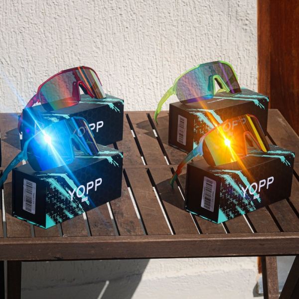 Óculos de Sol Esportivo Yopp Uv400 Corrida e Bike Mask L 2.1