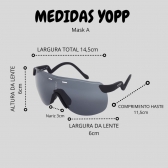 Óculos de Sol Yopp Performance Uv400 Mask A4