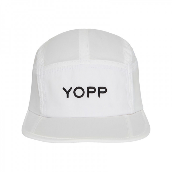 Boné Esportivo Yopp 5 Panel Branco