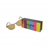 Óculos de Sol Yopp Polarizado Uv400 Gray Tu-ton Amarelo