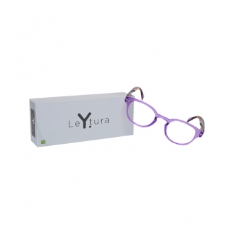 Óculos de Leitura Yopp Redondo Roxo