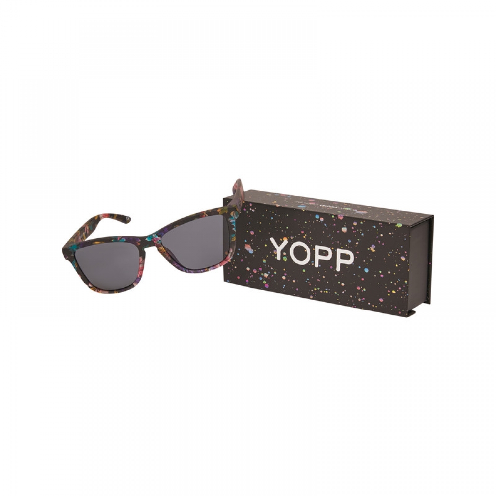 Óculos de Sol Yopp Polarizado Uv400 Grafite Hype