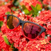 Óculos de Sol Yopp Polarizado Uv400 Tu-ton Vermelho