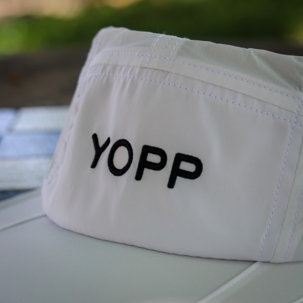 Boné Esportivo Yopp 5 Panel Branco