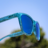 Óculos de Sol Yopp Polarizado Uv400 Glitter Azul