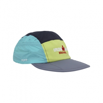 Boné Esportivo Yopp IM Brasil 5 Panel - Verde