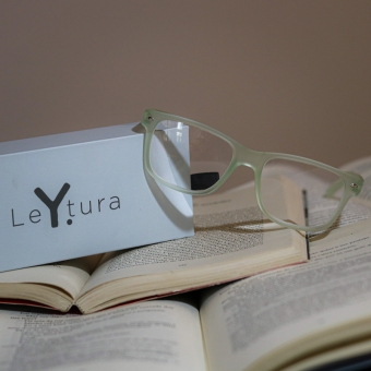 Óculos de Leitura Yopp Retangular Verde