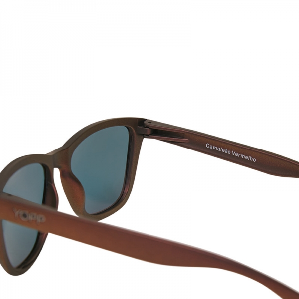 Óculos de Sol YOPP Polarizado Uv400 Camaleão Vermelho