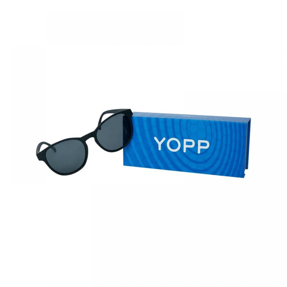 Óculos de Sol Yopp Polarizado Uv400 Total Black