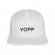 Boné Esportivo Yopp 5 Panel Branco