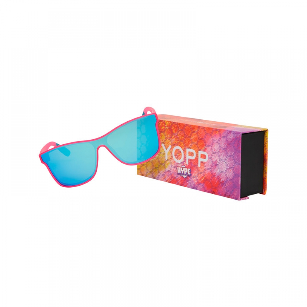 Óculos de Sol Yopp Polarizado Uv400 HYPE Pink Cadillac