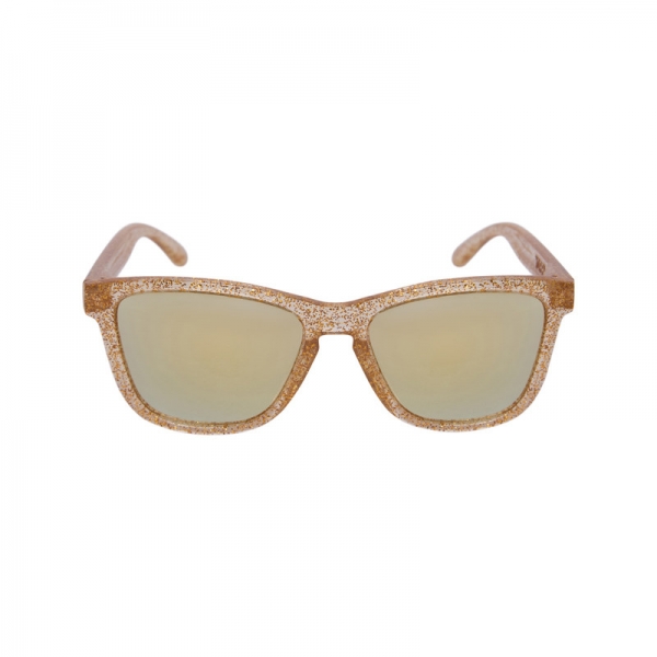 Óculos de Sol Yopp Polarizado Uv400 Glitter Ouro