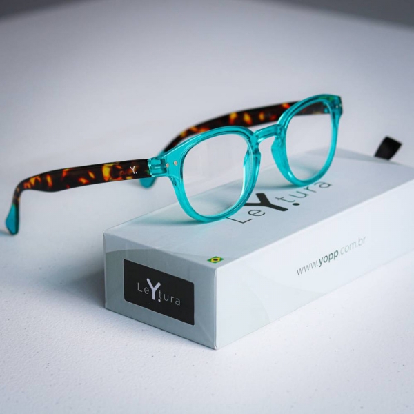 Óculos de Leitura Yopp Azul