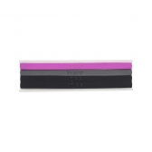 Faixa De Cabelo Com Silicone Antideslizante 4 Unid YOPP Rosa e Preto