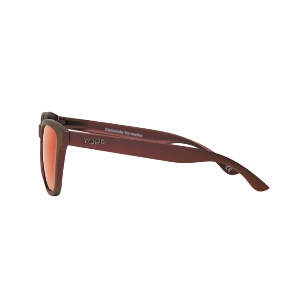 Óculos de Sol YOPP Polarizado Uv400 Camaleão Vermelho