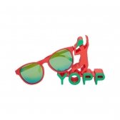 Óculos de Sol Yopp Polarizado Uv400 Shock Vermelho