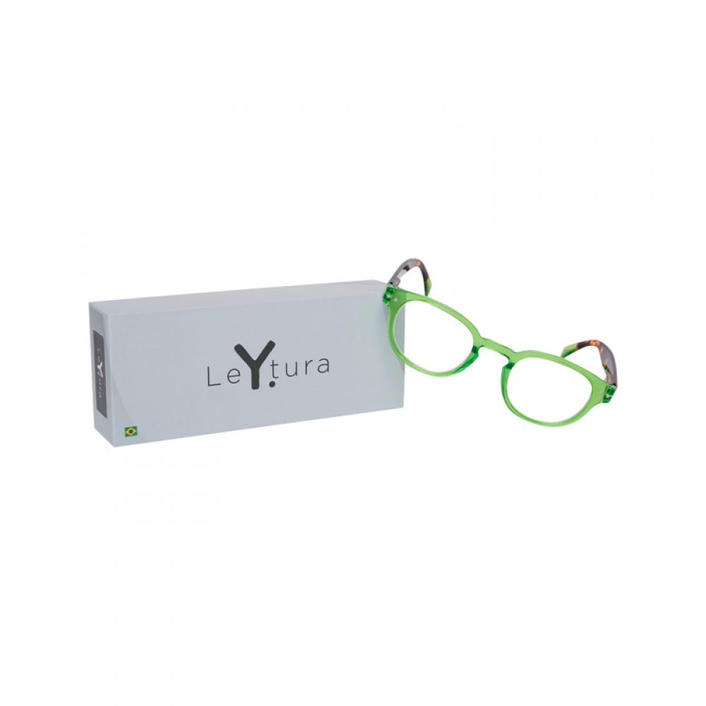 Óculos de Leitura Yopp Redondo Verde