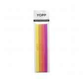 Faixa De Cabelo Com Silicone Antideslizante 4 Unid YOPP Violeta e Amarelo