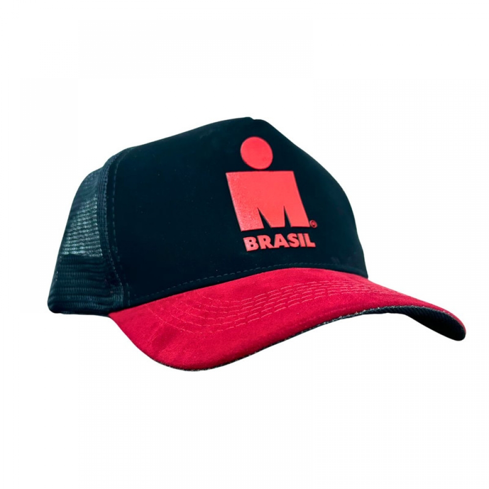 Boné Trucker Ironman Brasil IM01 – Vermelho
