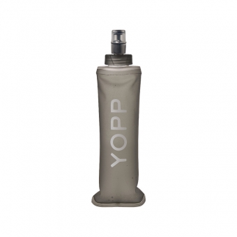 Garrafa Dobrável Yopp Soft Flask Cinza 250ml