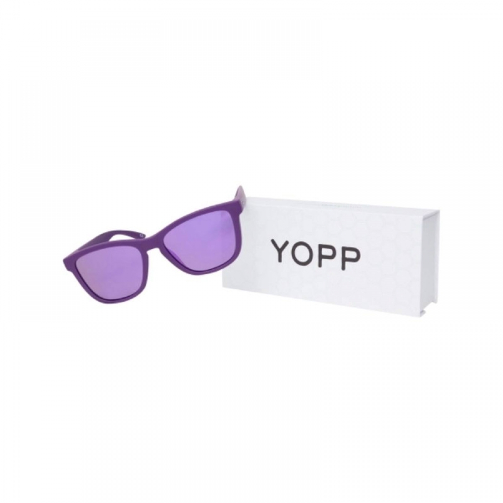 Óculos de Sol Yopp Polarizado Uv400 Tulipa Roxa