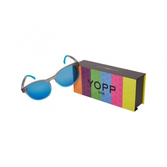 Óculos de Sol Yopp Polarizado Uv400 Gray Tu-ton Azul