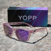 Óculos de Sol Yopp Polarizado Uv400 Glitter Roxo
